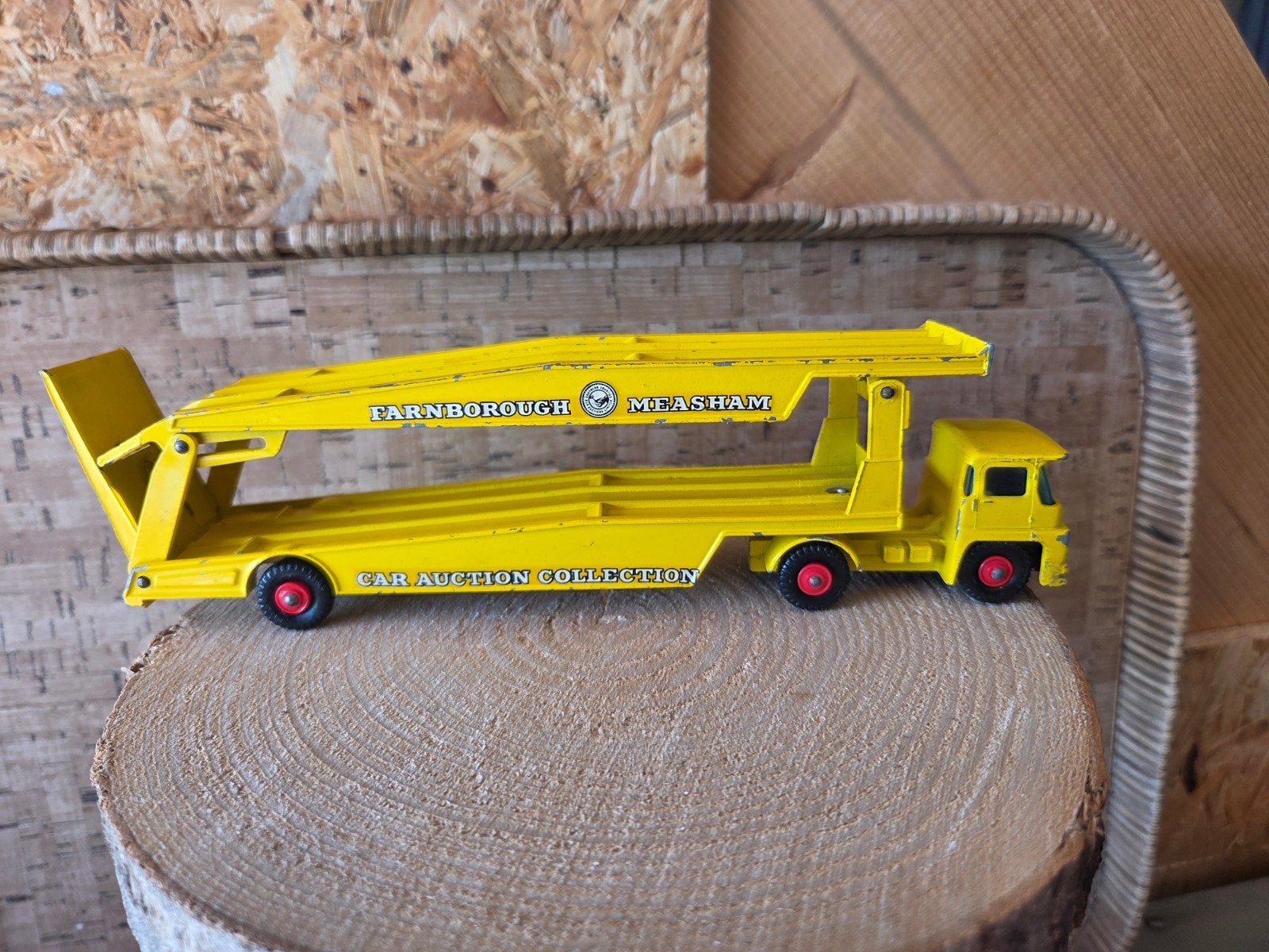 guy Warrior tractor, autotransport kingsize K8 matchbox, Hobby en Vrije tijd, Modelauto's | Overige schalen, Ophalen, Gebruikt