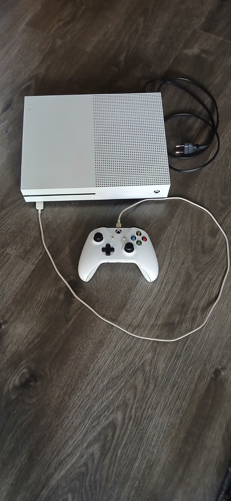 Xbox One S met controller en 4 games, Ophalen of Verzenden
