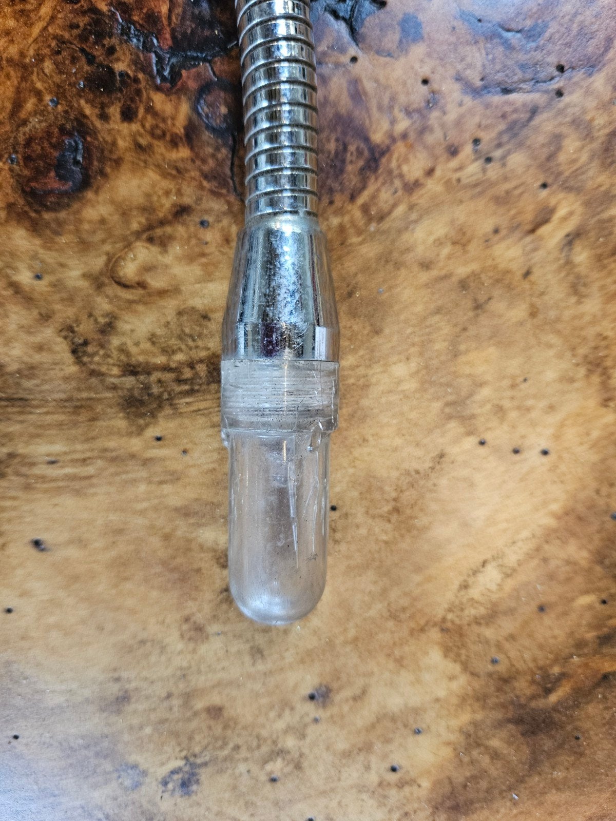 Vintage Olievat Inspectielamp - Flexibele Zaklamp, Ophalen of Verzenden