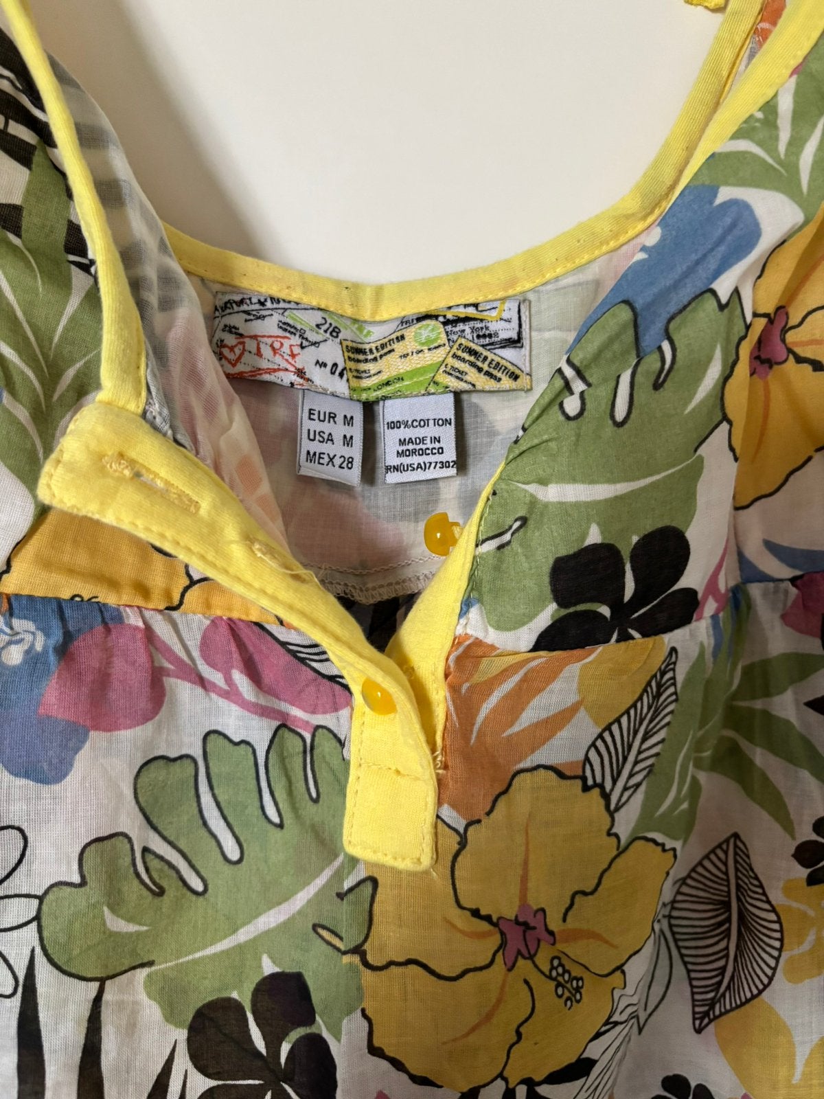 Nieuw jurkje Zara geel met bloemen maat M, Maat 38/40 (M), Geel, Nieuw, Ophalen of Verzenden