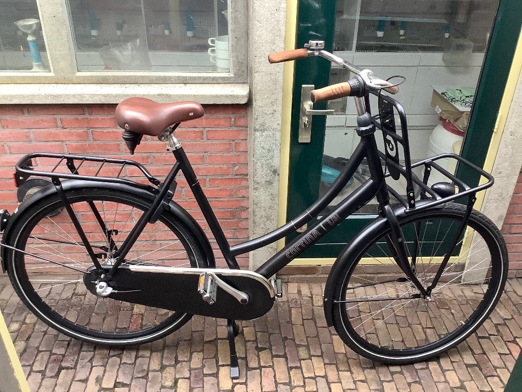 Hoge Cortina u4 transport omafiets 28 inch, Ophalen, Terugtraprem, Versnellingen, 56 cm of meer