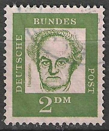 Duitsland Bundespost 1961-1964 - Yvert 234c - Hauptmann (ST), Verzenden, BRD, Gestempeld