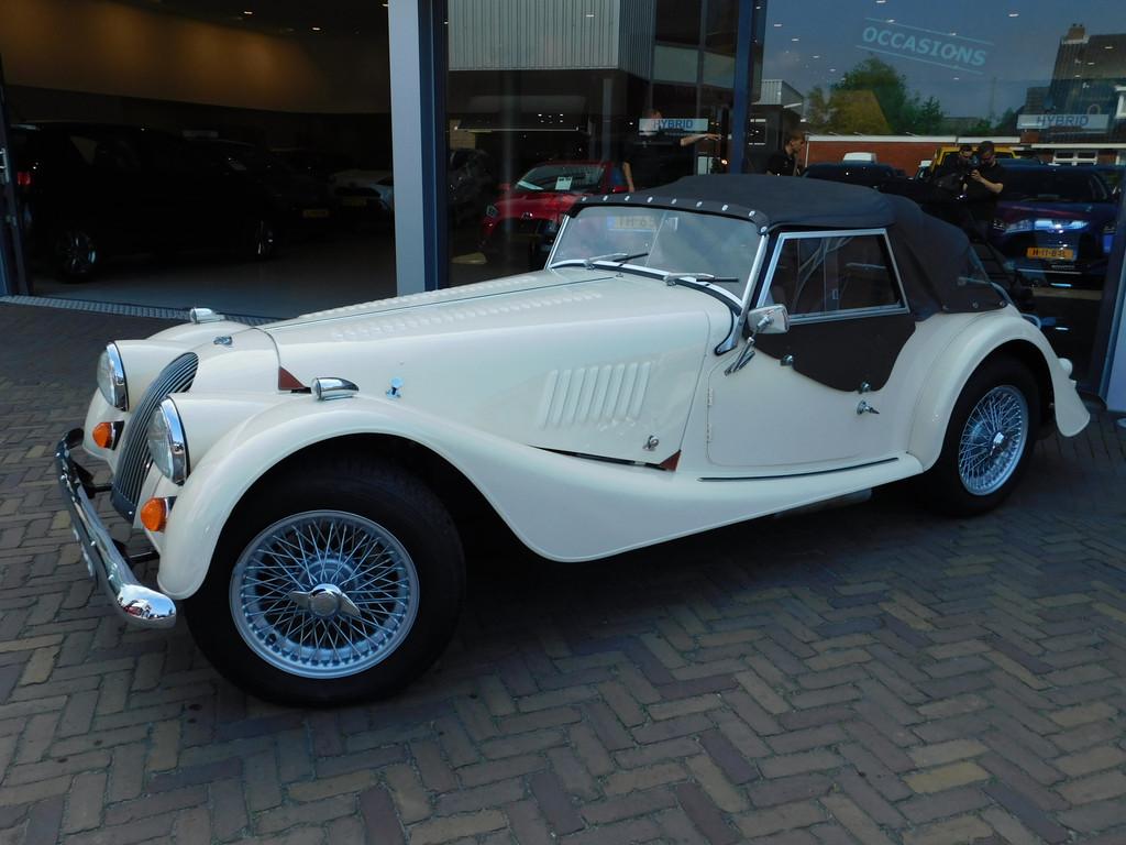 Morgan 4/4 1.6 2-seater Origineel Nederlandse auto, 12 maanden, Wit, Origineel Nederlands, Bedrijf