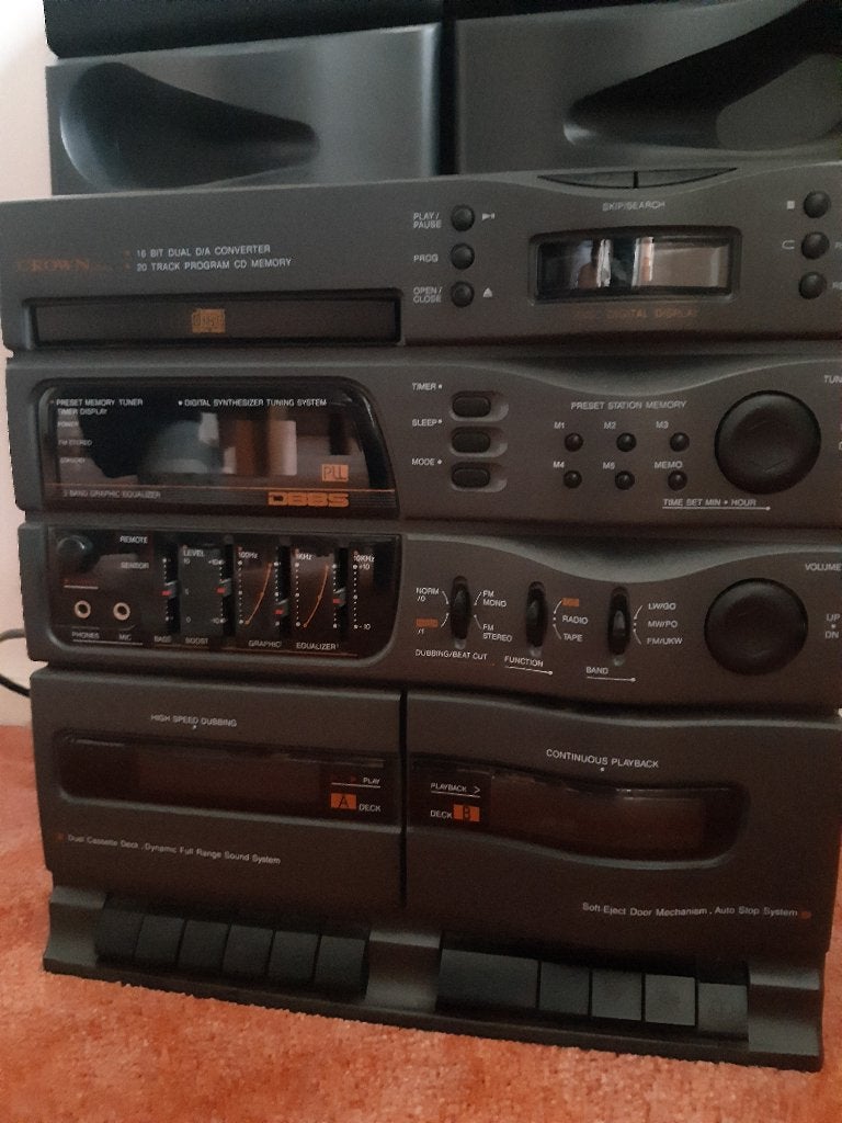 Muziek torentje CROWN CD-T9472, Ophalen, Overige merken