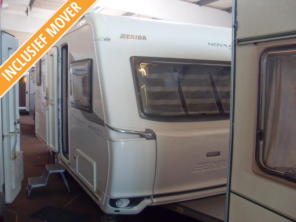 Eriba Nova Winner Edition 465 GL met Mover, Rondzit, Bedrijf, Overige typen, 4 tot 5 meter