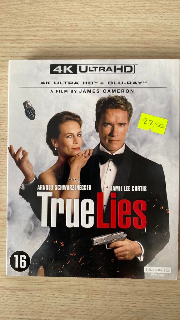 True lies 4K blu ray NL versie met slipcover, Ophalen of Verzenden, Zo goed als nieuw, Actie