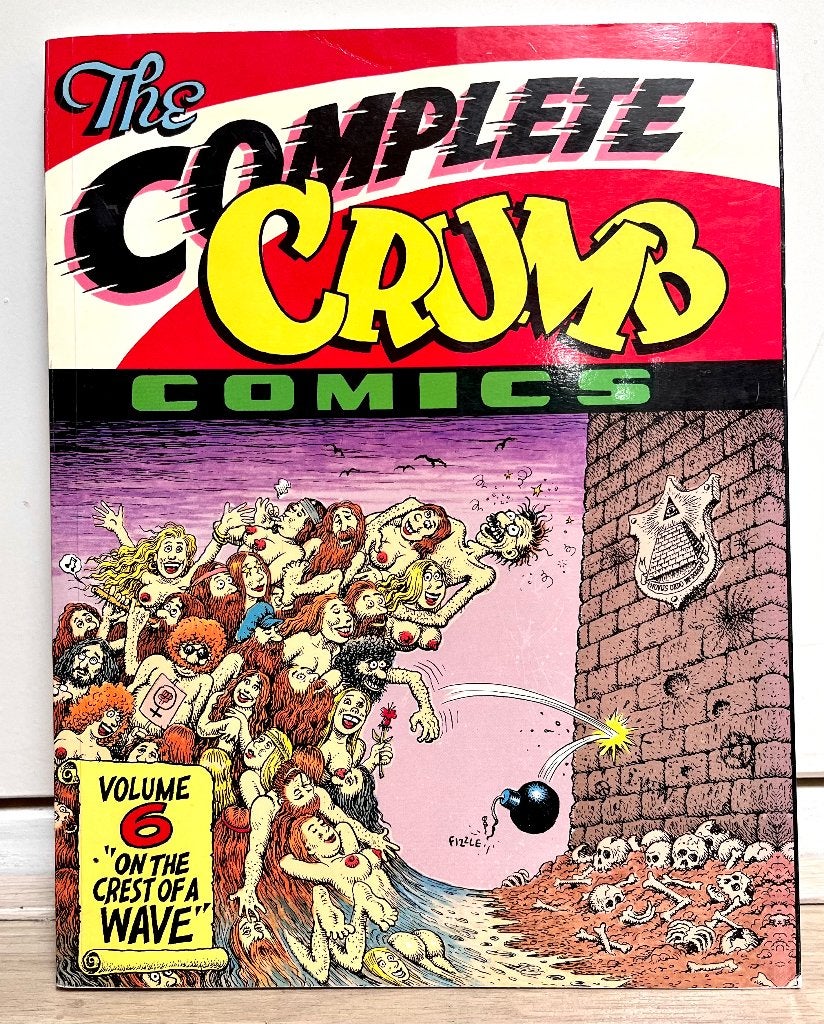 Robert Crumb - Complete Crumb Comics 6 - On Crest of A Wave, Boeken, Strips | Comics, Gelezen, Amerika, Complete serie of reeks