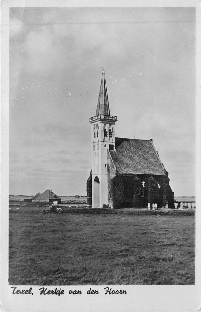 388-406-005 Den Hoorn Kerkje, Verzenden, Voor 1920, Noord-Holland