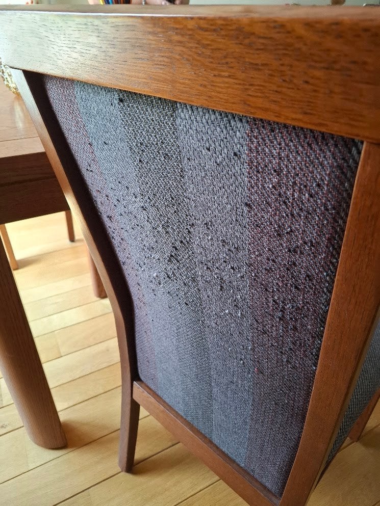 stoel, Huis en Inrichting, Stoelen, Ophalen, Gebruikt, Stof, Grijs