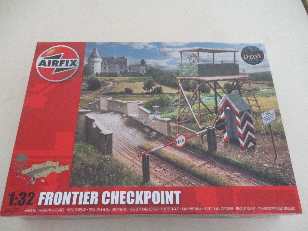 Airfix Frontier checkpoint, Ophalen of Verzenden, Zo goed als nieuw, 1:35 tot 1:50, Diorama