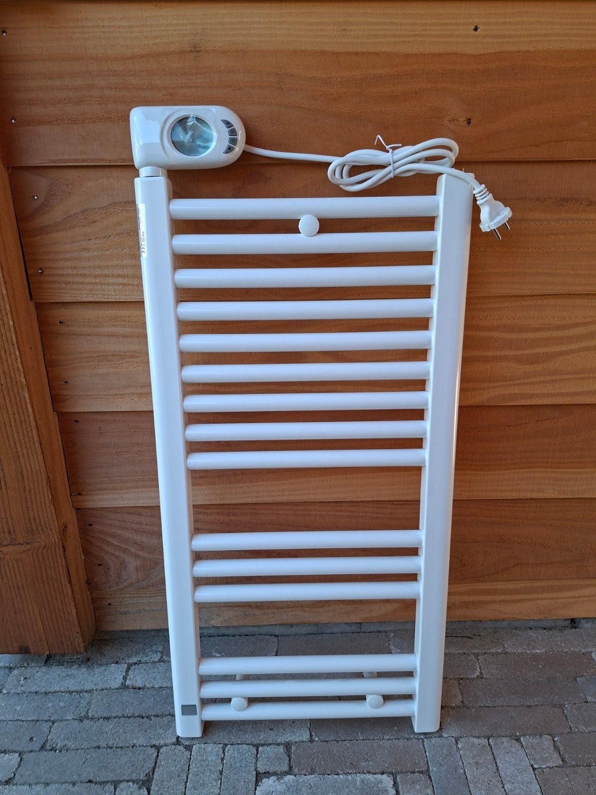 Nieuwe Zehnder Aura E badkamer radiator 78,6x40 wit, Doe-het-zelf en Verbouw, Ophalen, 30 tot 80 cm, Radiator, Nieuw