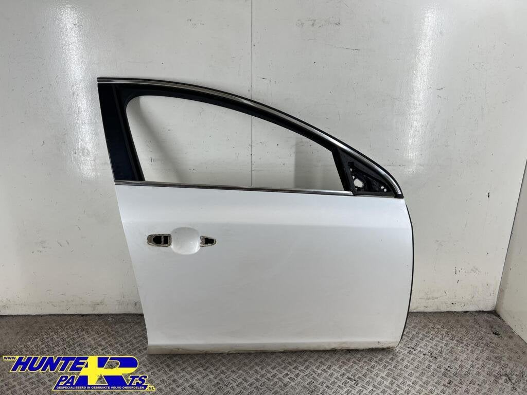 Portier rechtsvoor wit 707-46 Volvo V60/S60 ('10-'18), Gebruikt, Deur, Ophalen of Verzenden, Volvo