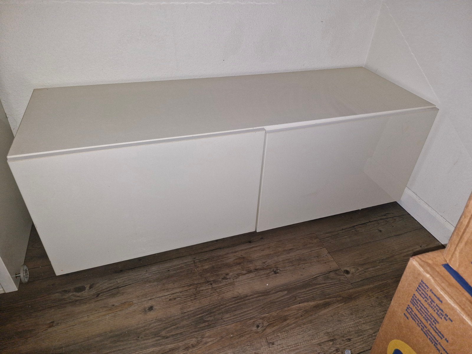 2x IKEA Besta Tofta kasten - wit, Ophalen, Overige materialen, Gebruikt, 100 tot 150 cm