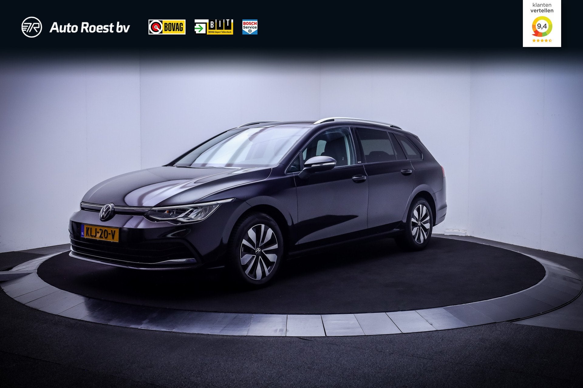 Volkswagen Golf Variant 1.5 TSI 150Pk MOVE Business FULL LED, Stof, Zwart, 4 cilinders, 150 pk