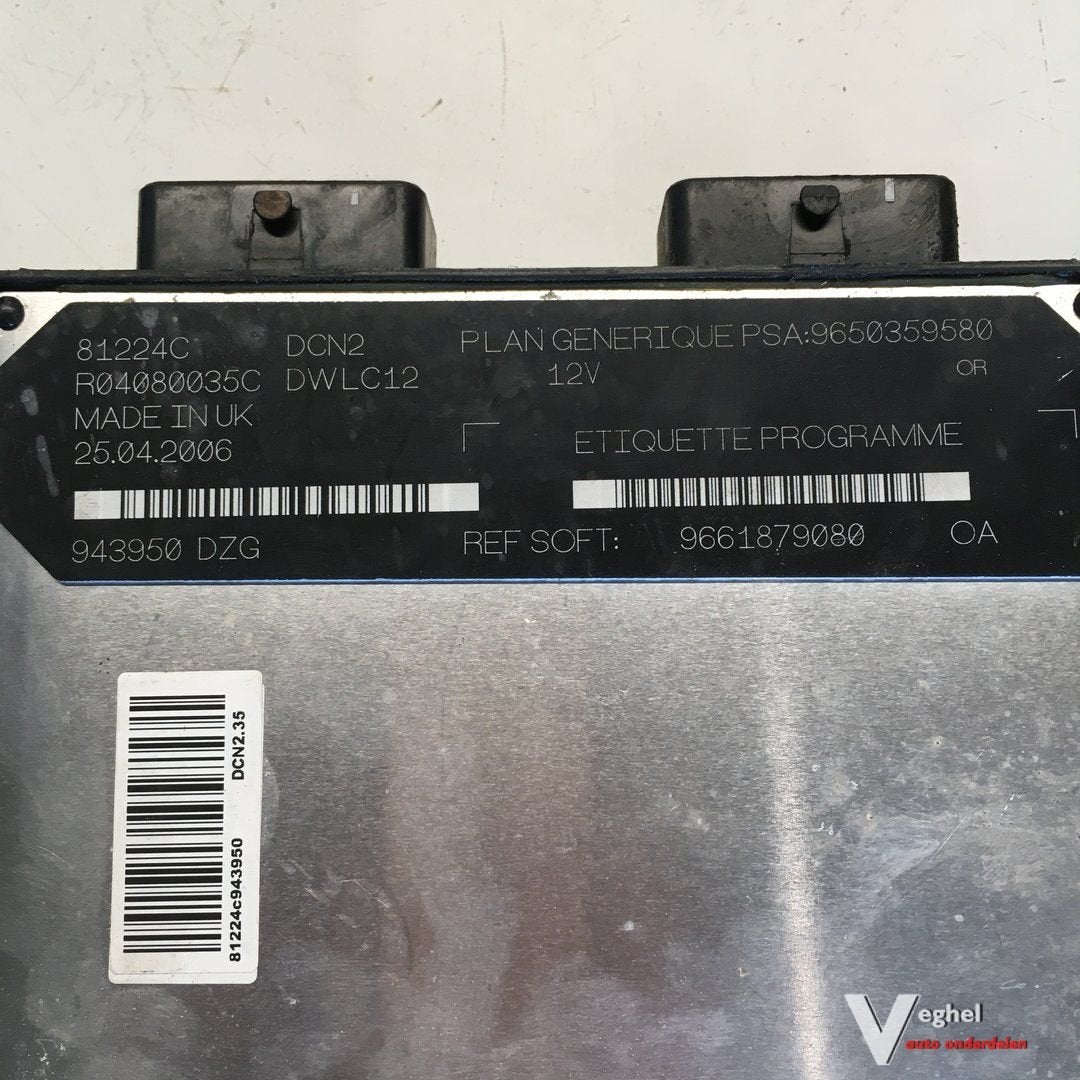 Peugeot Partner bestel 1.9D 2004 2500102    Contactslot met, Auto-onderdelen, Gebruikt, -, -, Ophalen of Verzenden