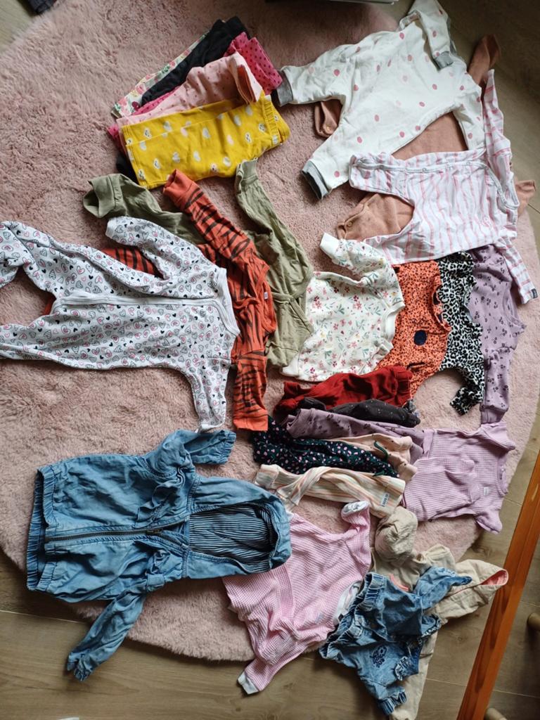 Kledingpakket maat 68, Ophalen of Verzenden, Gebruikt, Meisje