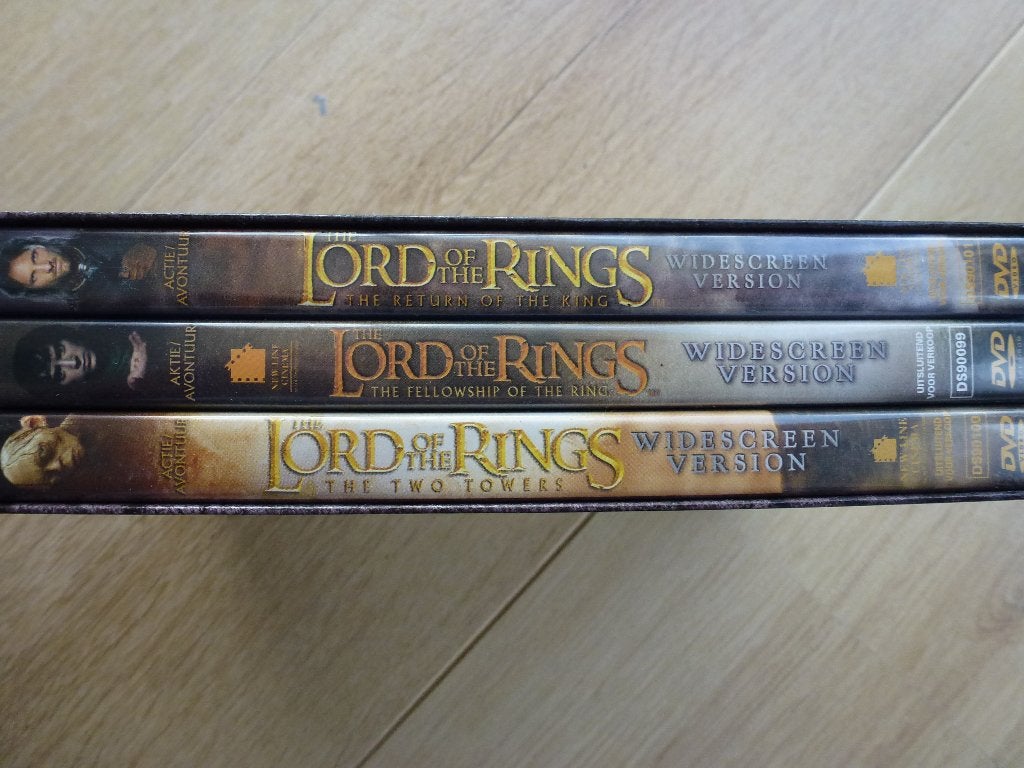 Lord of the Rings Trilogie widescreen met extra's 6 dvd, Ophalen of Verzenden, Zo goed als nieuw, Overige typen