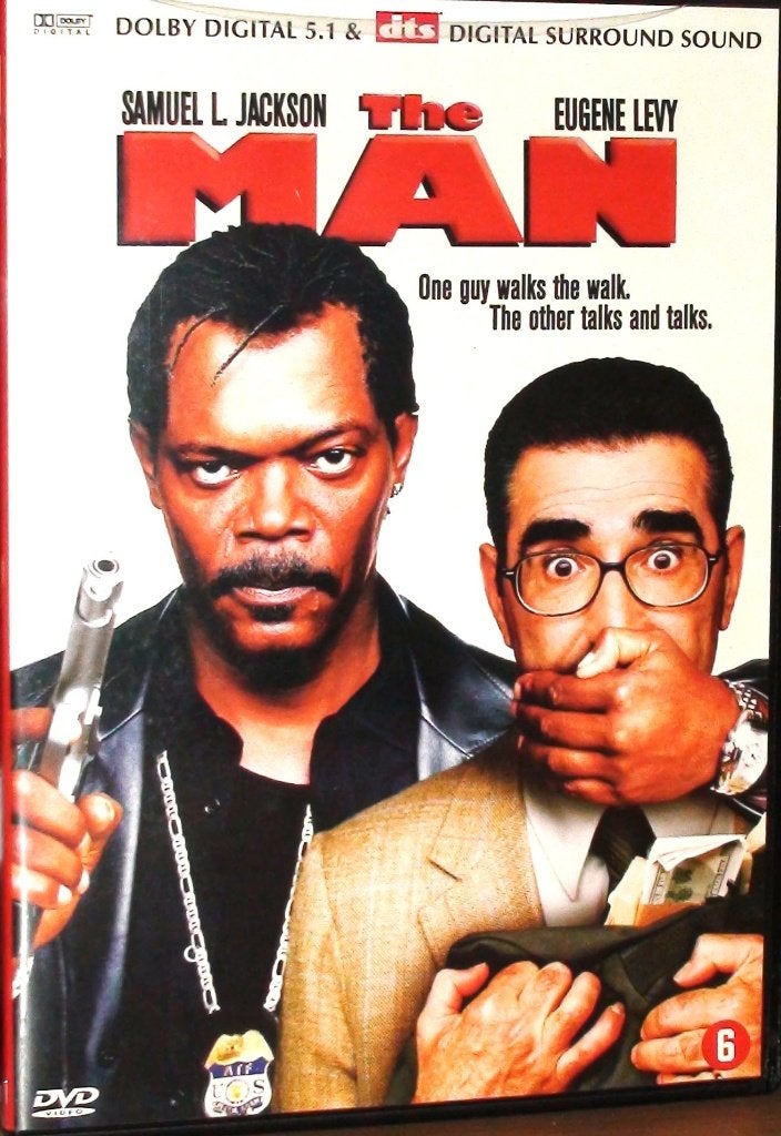 dvd the man, Ophalen of Verzenden, Zo goed als nieuw, Actiekomedie