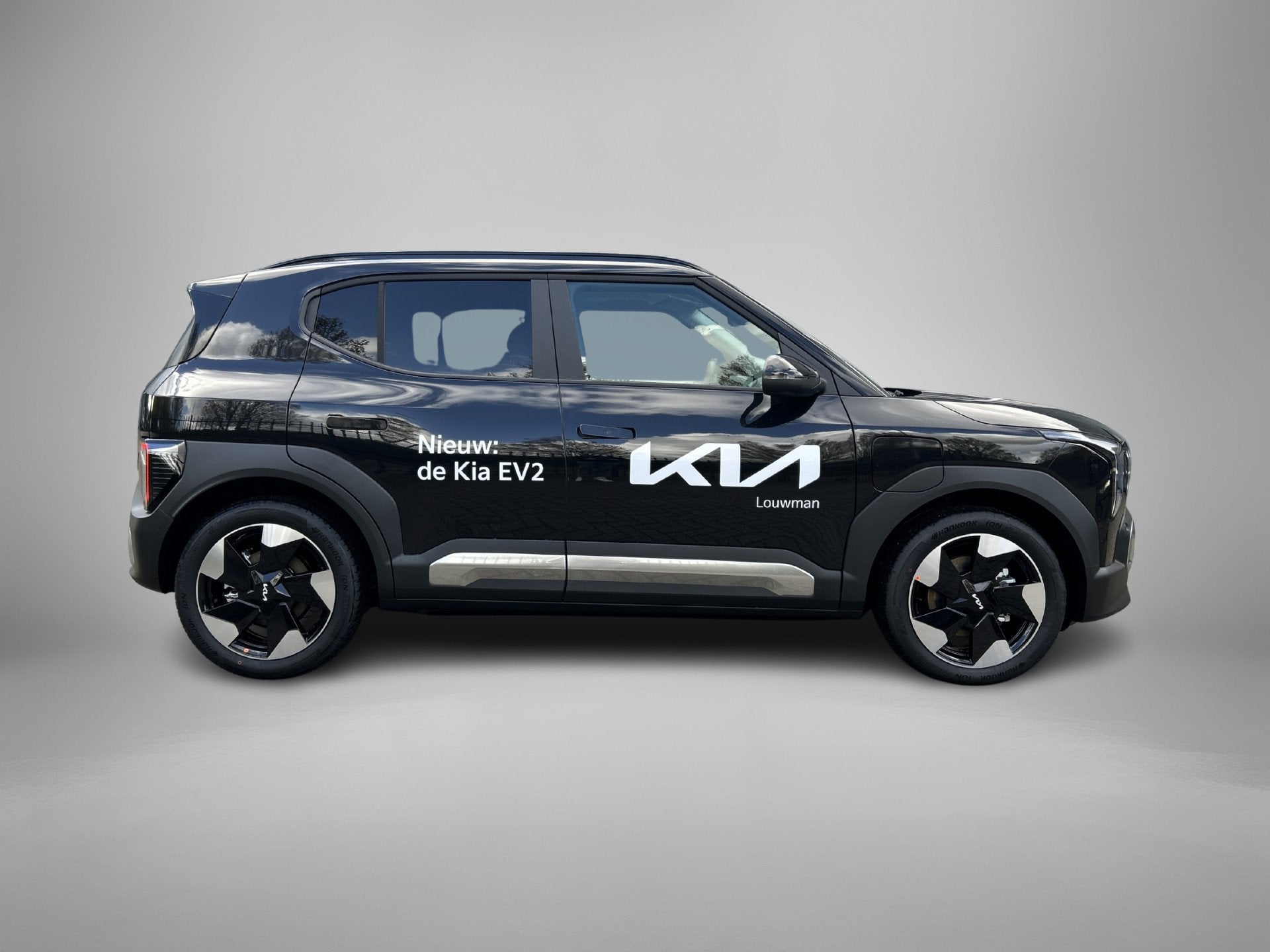 Kia EV2 Plus Advanced 42.2 kWh | Company Car | 10 Jaar Garan, 12 maanden, Stof, Zwart, Grijs