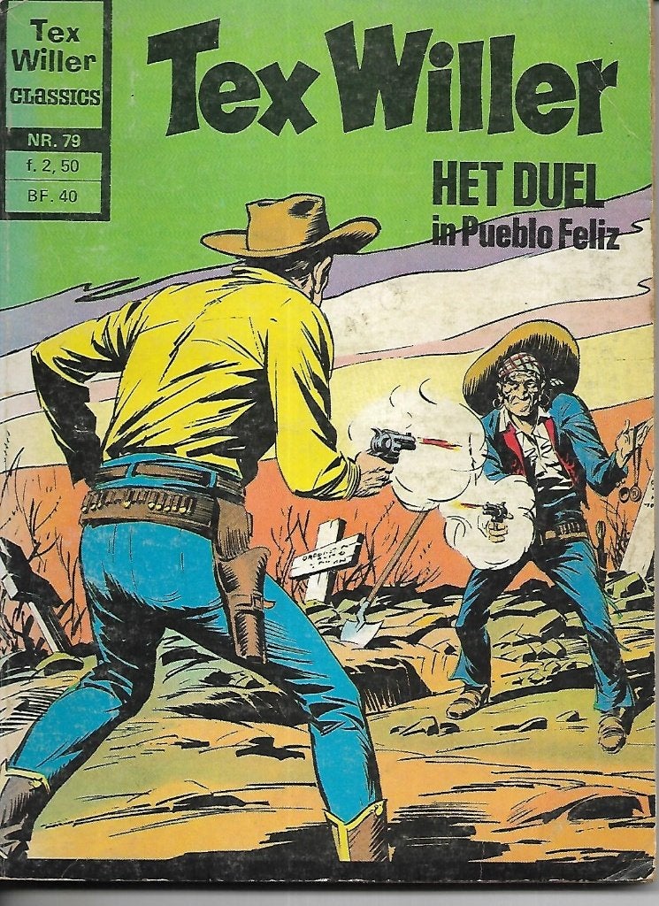Tex Willer - Nr. 79: Het duel in Pueblo Feliz, Boeken, Eén stripboek, Ophalen of Verzenden, Gelezen