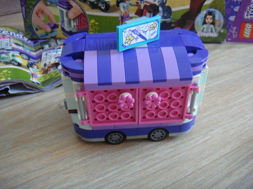 Lego Friends 41332 (Emma's Kunstkraam) compleet ALS GOED!, Lego, Friends, Ophalen of Verzenden, Zo goed als nieuw