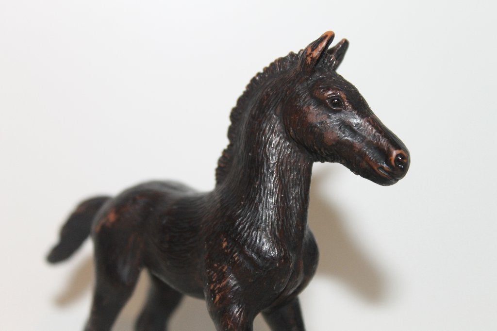 Schleich Fries veulen 13622, Ophalen of Verzenden, Zo goed als nieuw, Dier