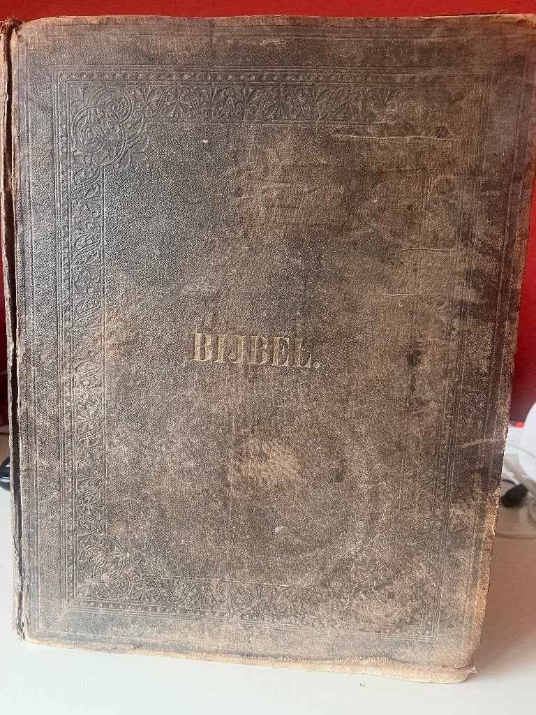 Antieke Statenbijbel uit 1864 - Zeldzaam exemplaar, Ophalen of Verzenden, Staten-Generaal