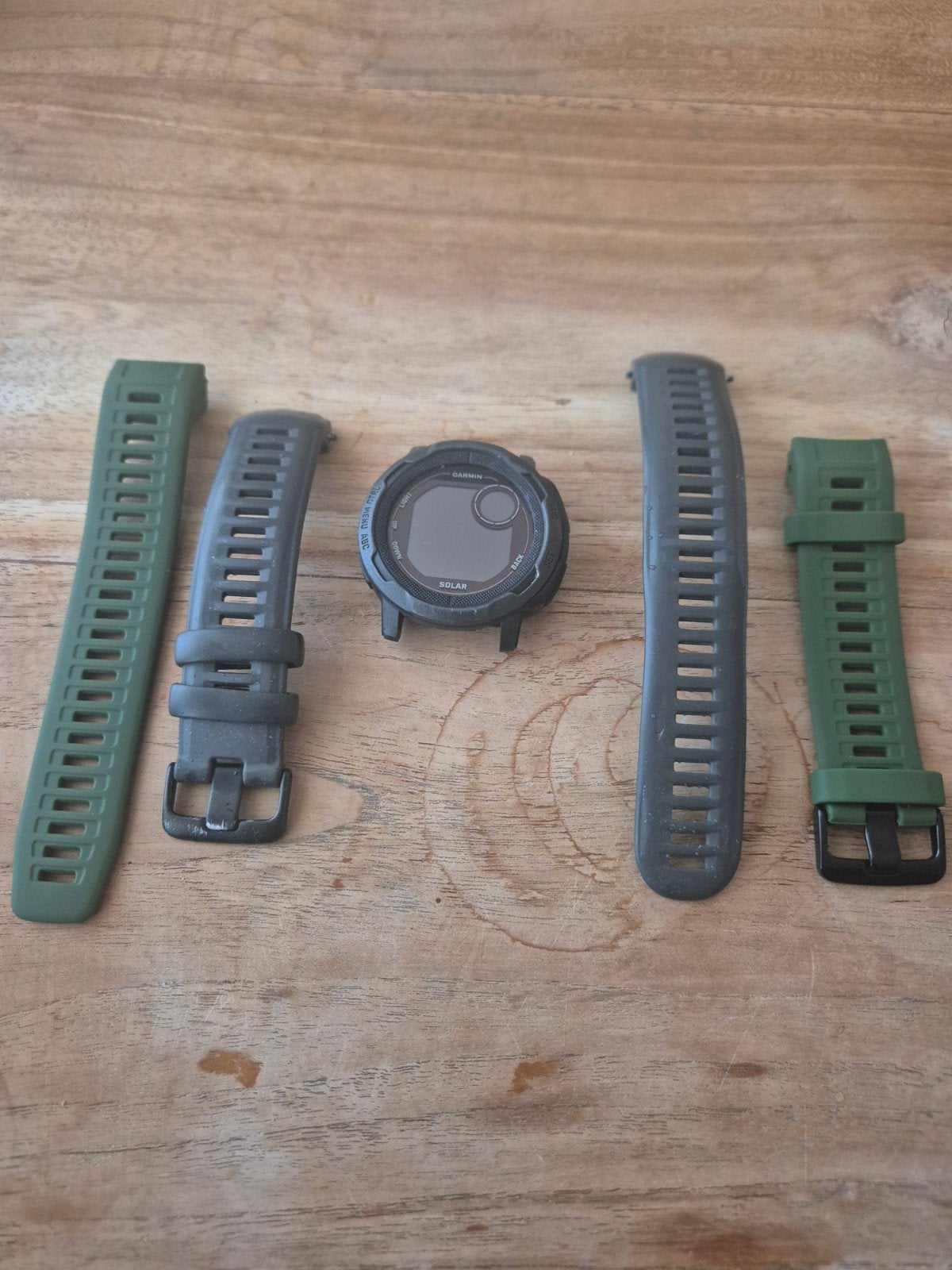 Garmin Instinct 2 Solar Rugged GPS Smartwatch, Zwart, Garmin, Afstand, Ophalen of Verzenden