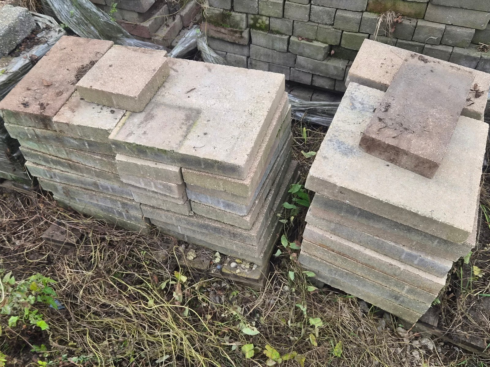 Gebruikte terrastegels, Ophalen, Gebruikt, Klinkers, 10 m² of meer