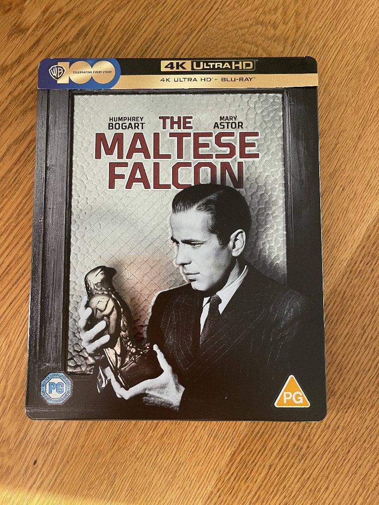 The Maltese Falcon 4K Blu Ray Steelbook., Engels, Verzenden, Nederlands, 4K Ultra HD Blu-ray