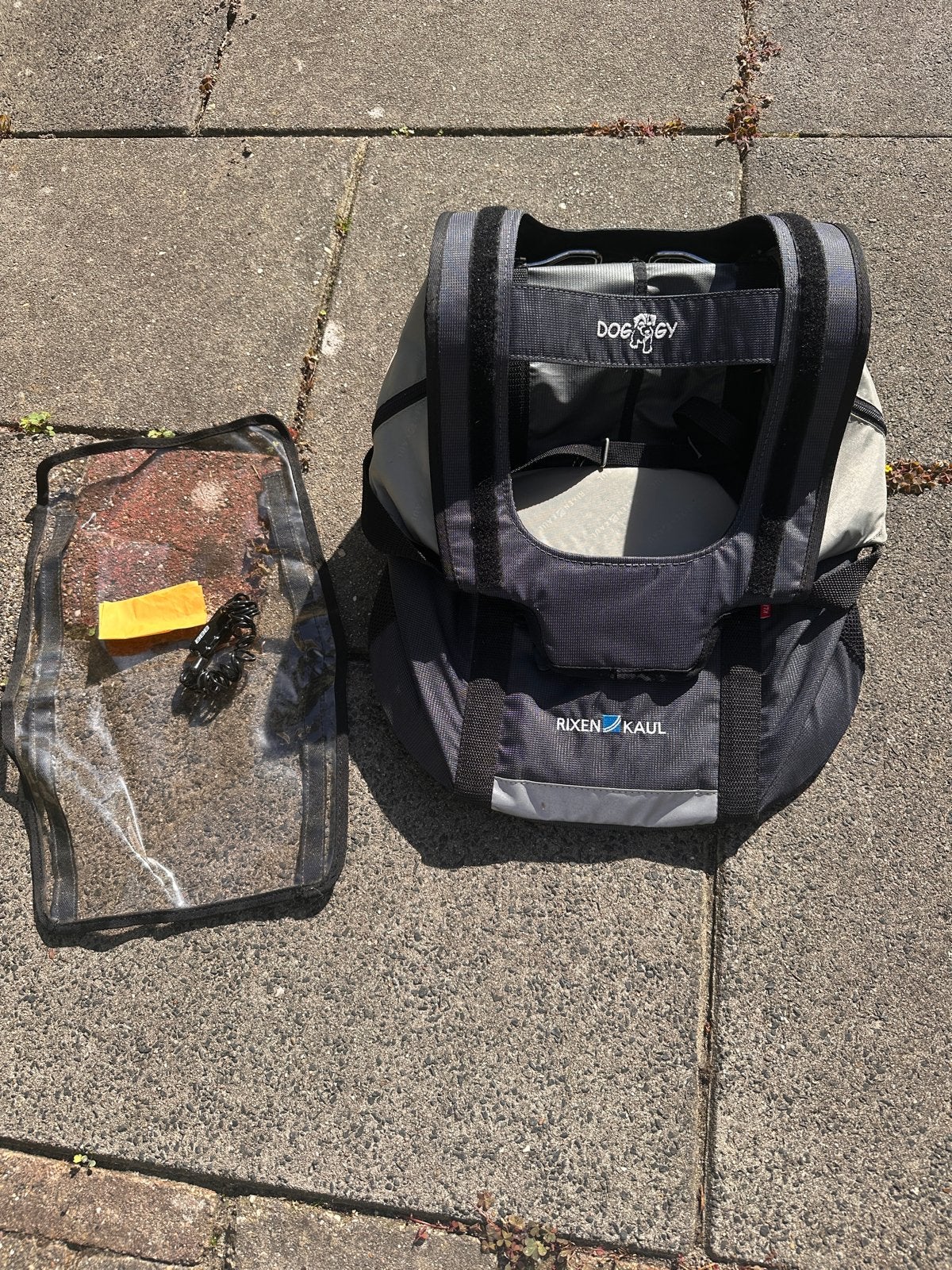 Honden fietsmand Rixen Kaul, Verzenden, Gebruikt