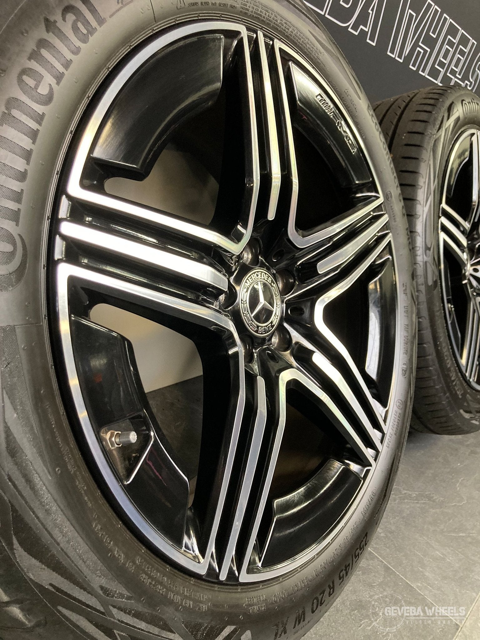 20” originele Mercedes GLC W254 AMG velgen + banden 5x112, Gebruikt, 255 mm, -, -