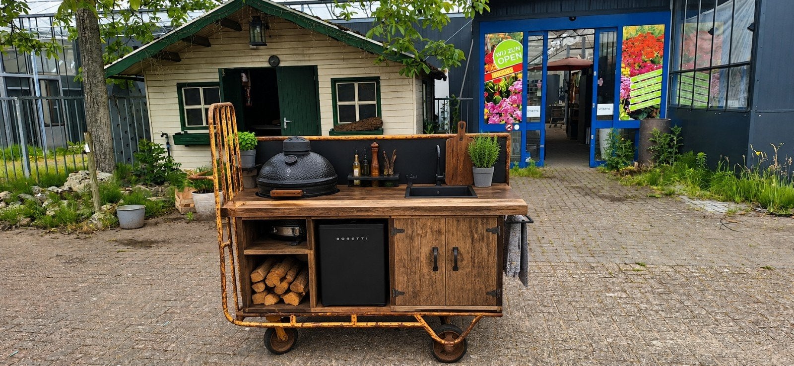 Magazijnkar / buitenkeuken?, Ophalen, 20 m² of meer