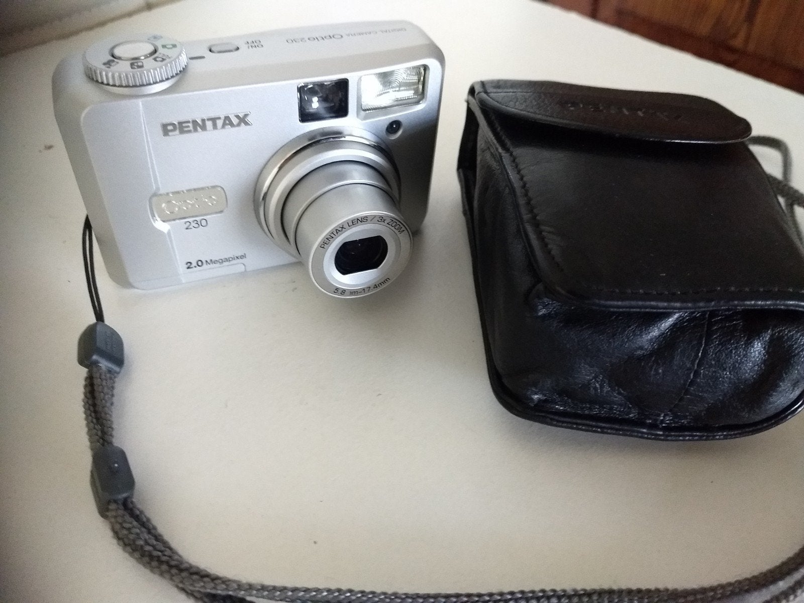 Goede pentax optio 230 Digitale Fotocamera, Ophalen, 2 megapixels, Zo goed als nieuw, Pentax