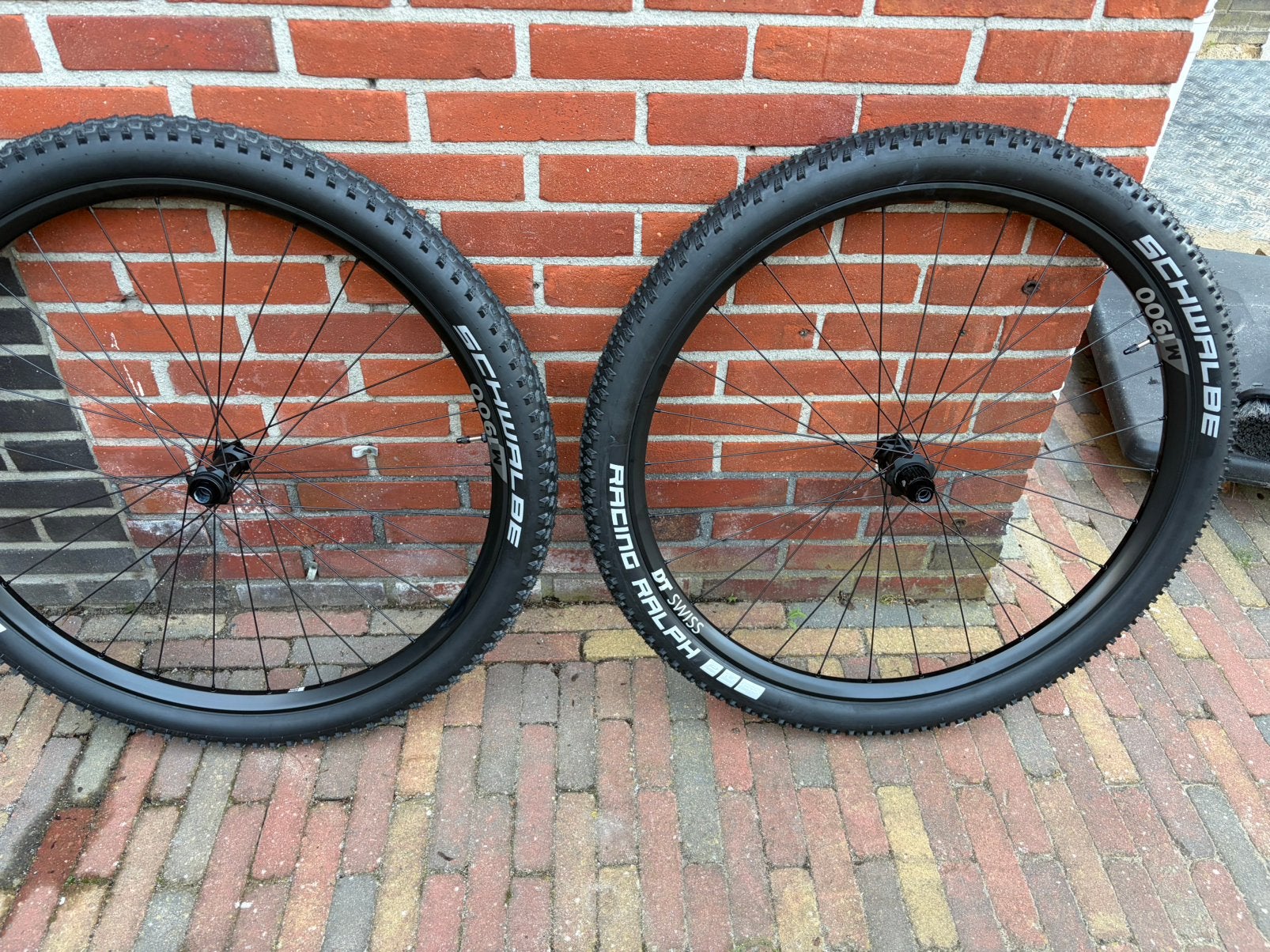 Nieuwe tubeless DT Swiss M1900 Schwalbe Racing Ralph wielset, Nieuw, Aluminium, Mountainbike, Ophalen