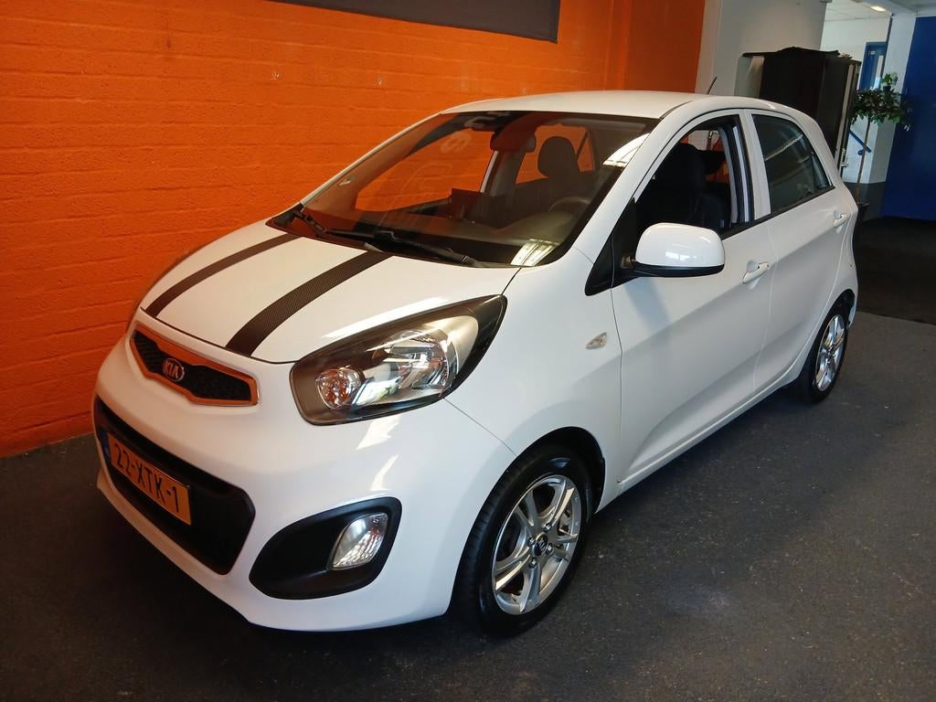 Kia Picanto 1.0 CVVT / 5 DEURS / SPORT / CARPLAY / AIRCO!, Voorwielaandrijving, Euro 5, Stof, Gebruikt