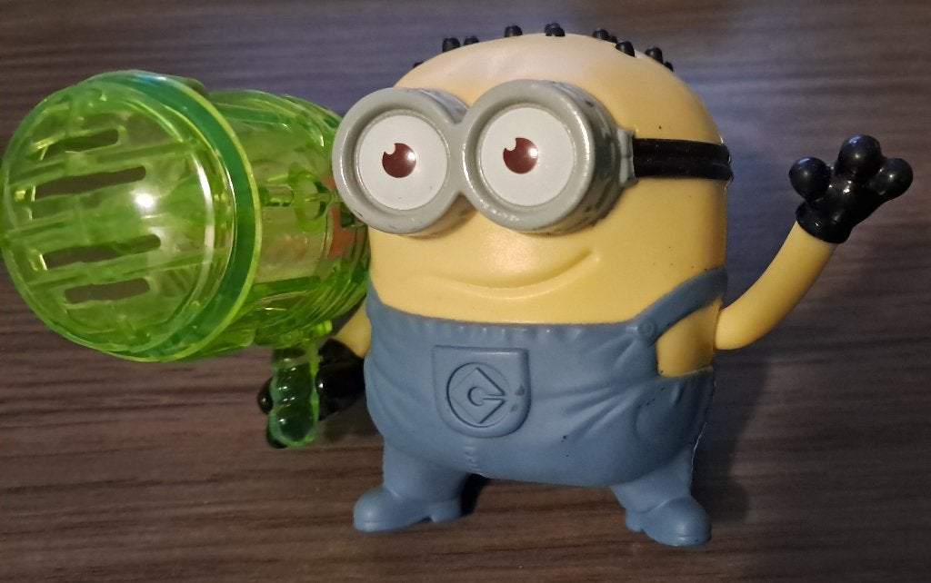 McD Minion (despicable me 2), Verzamelen, Poppetjes en Figuurtjes, Ophalen of Verzenden, Zo goed als nieuw