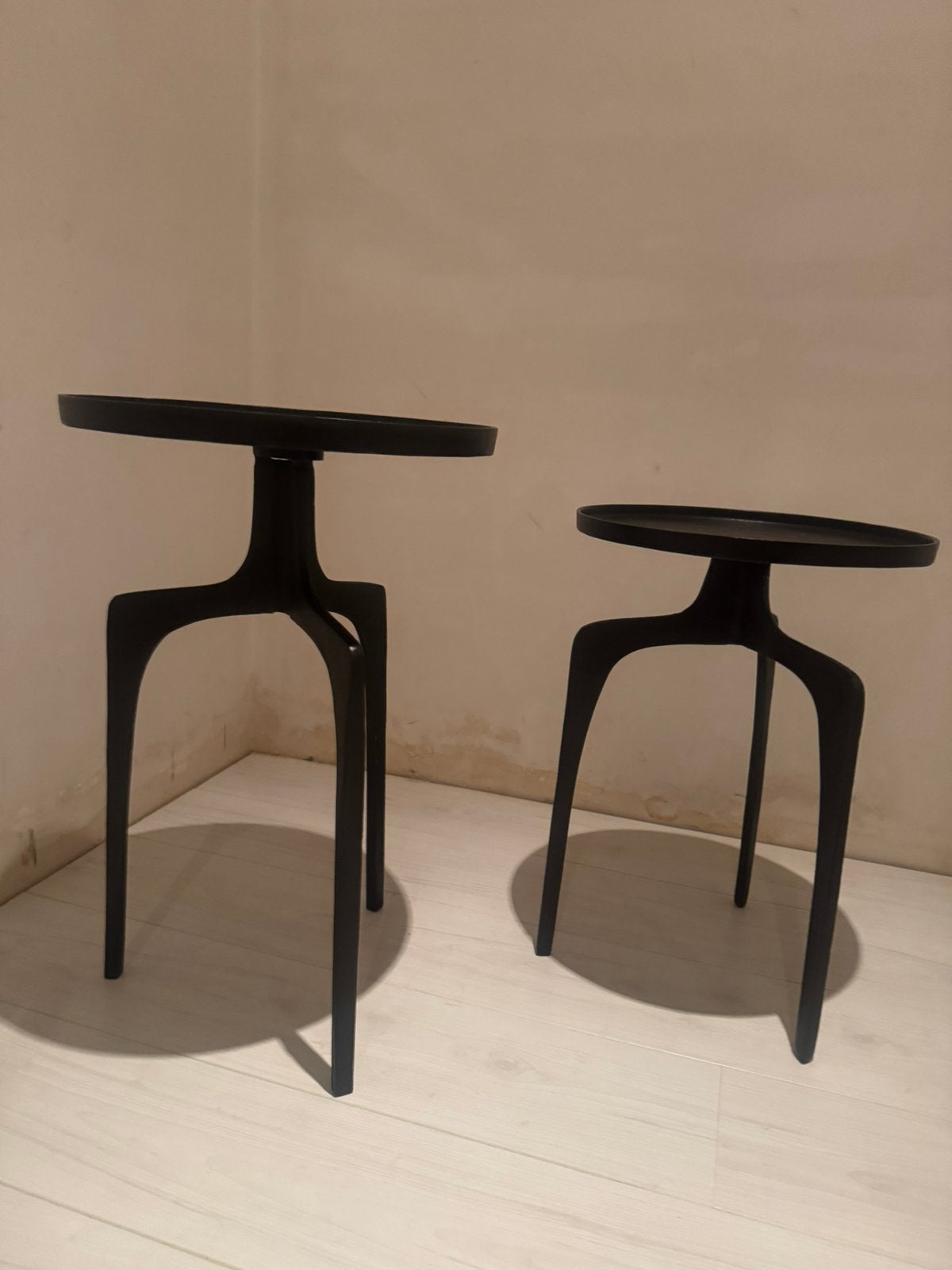 Mooie bijzettafels, Ophalen, Rond, Minder dan 55 cm, 60 cm of meer
