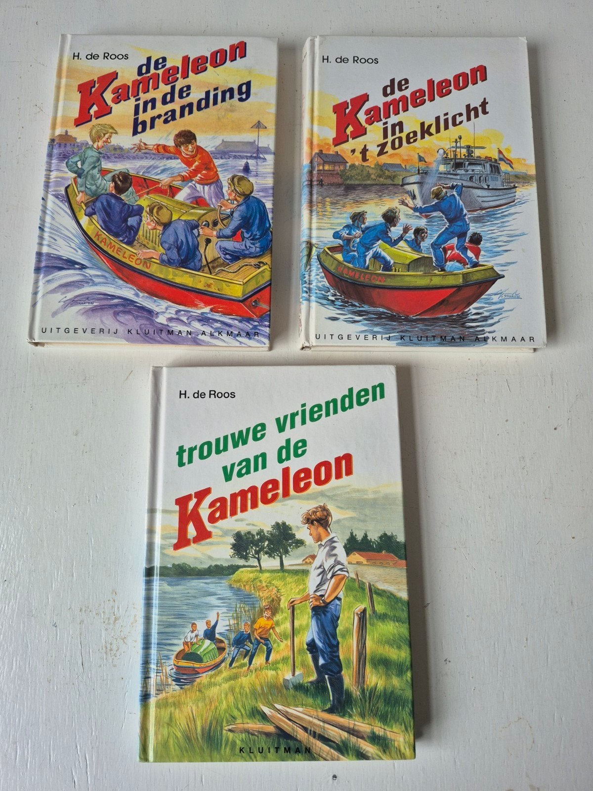 De Kameleon boeken set - H. de Roos (3 stuks), Boeken, Ophalen of Verzenden, Gelezen, H. de Roos, Fictie algemeen