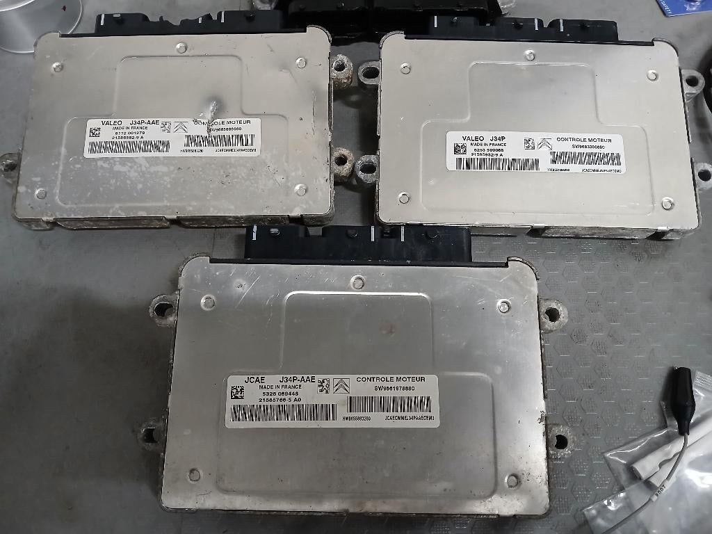 Peugeot 206/207+ Citroen c2/c3 1.4 valeo ECU J34P, Auto-onderdelen, Ophalen of Verzenden, Gebruikt, Citroën