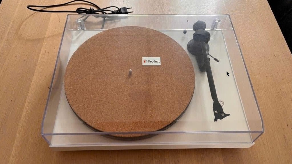 Project Debut Carbon Evo platenspeler incl Ortofon OM-10, Audio, Tv en Foto, Platenspelers, Ophalen, Zo goed als nieuw, Platenspeler