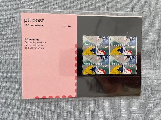 Postzegelmapje PZM10 - 100 jaar A.N.W.B. 1983 Postfris, Ophalen of Verzenden, Postfris, Overige thema's