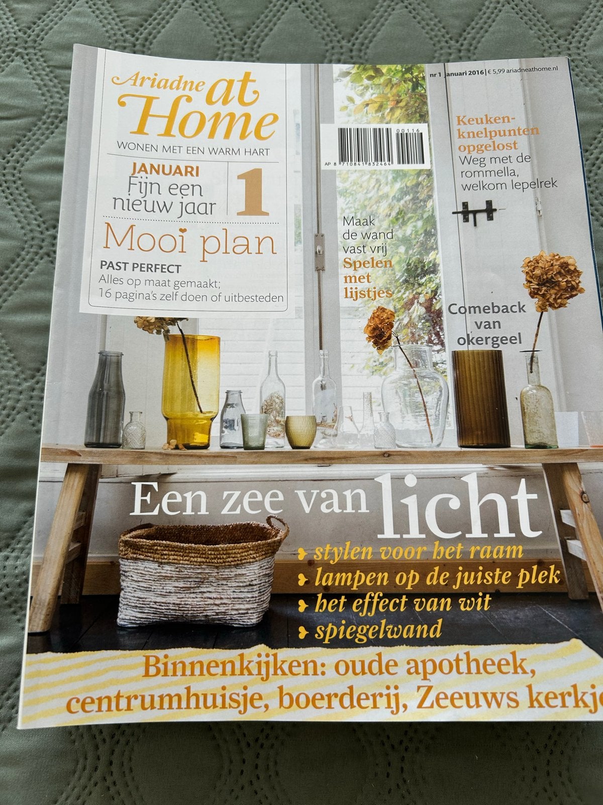 Ariadne at Home tijdschriften 2016 - Complete jaargang, Boeken, Ophalen of Verzenden, Zo goed als nieuw, Overige typen