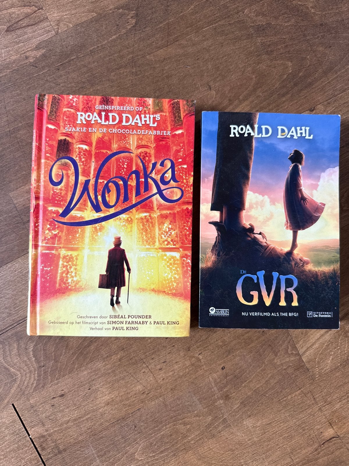 Roald Dahl - Wonka en GVR en Matilda, Fictie algemeen, Ophalen of Verzenden, Zo goed als nieuw, Roald Dahl; Sibéal Pounder