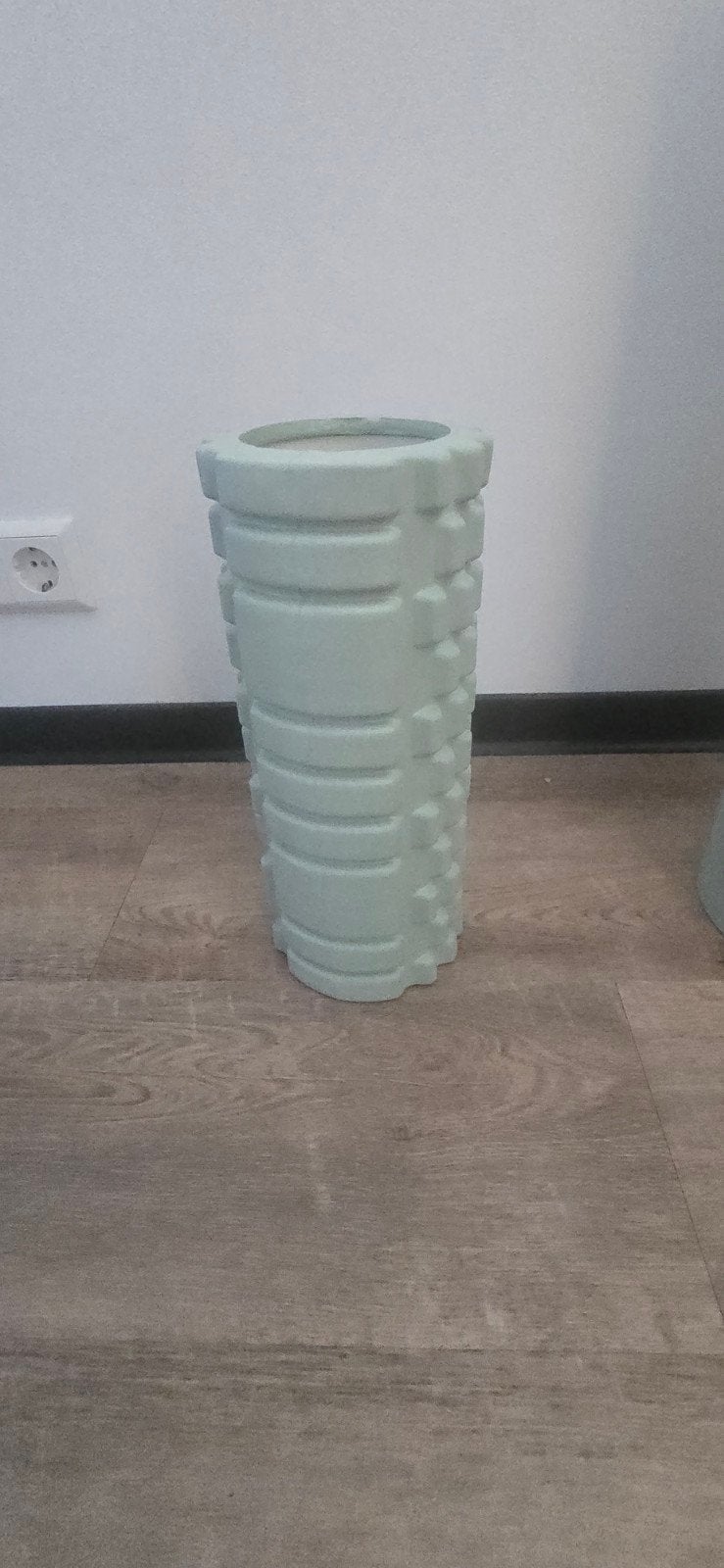 Lichtgroene Foam Roller / Massageroller voor Fitness & Yoga, Ophalen of Verzenden, Zo goed als nieuw, Foamroller