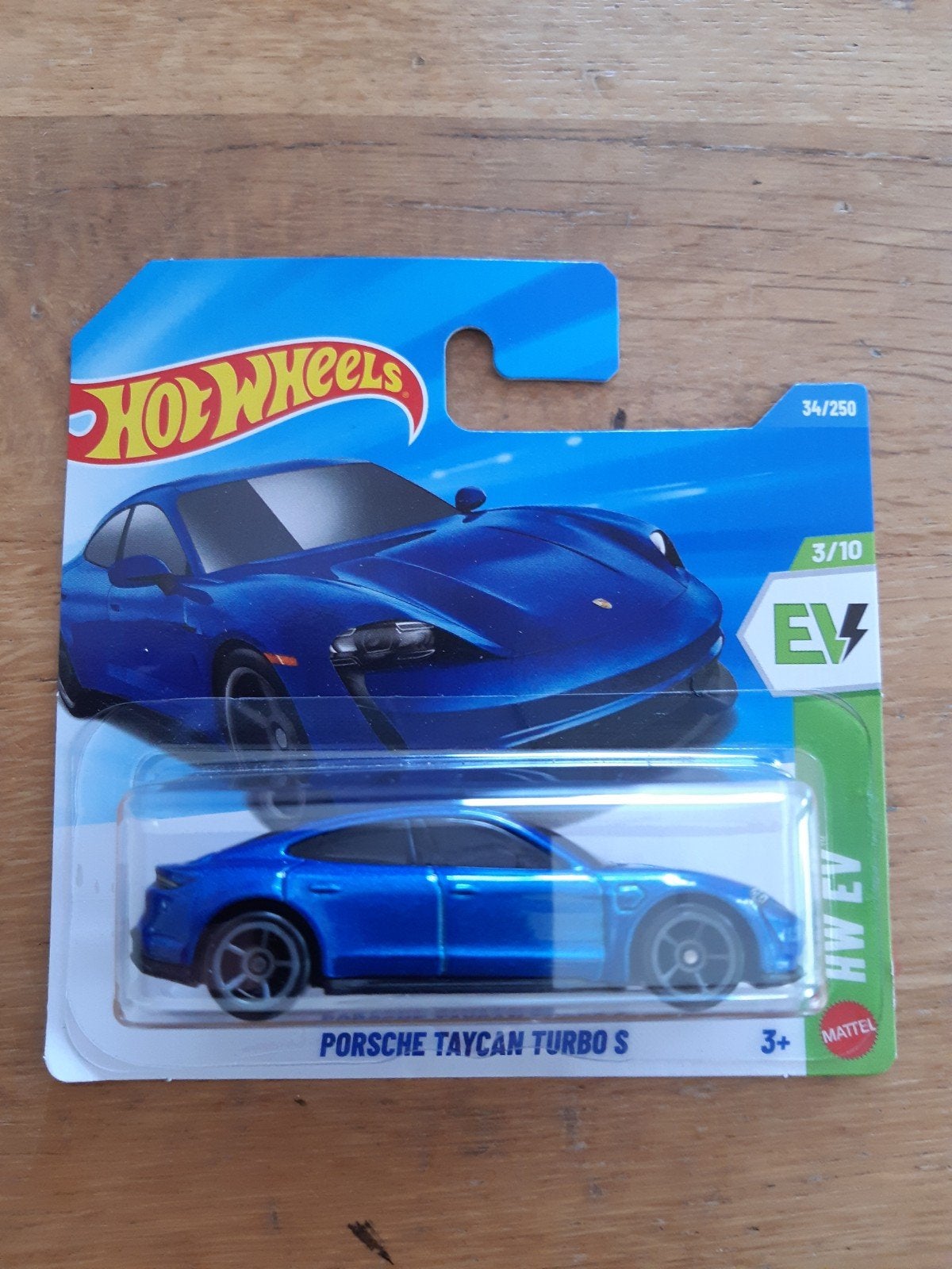 Hotwheels Porsche Taycan Turbo S, Hobby en Vrije tijd, Modelauto's | Overige schalen, Ophalen of Verzenden, Auto