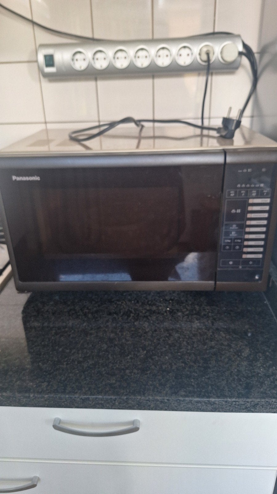 Magnetron in zeer goede staat - Panasonic, Witgoed en Apparatuur, Ophalen, Draaiplateau, Vrijstaand, Magnetron