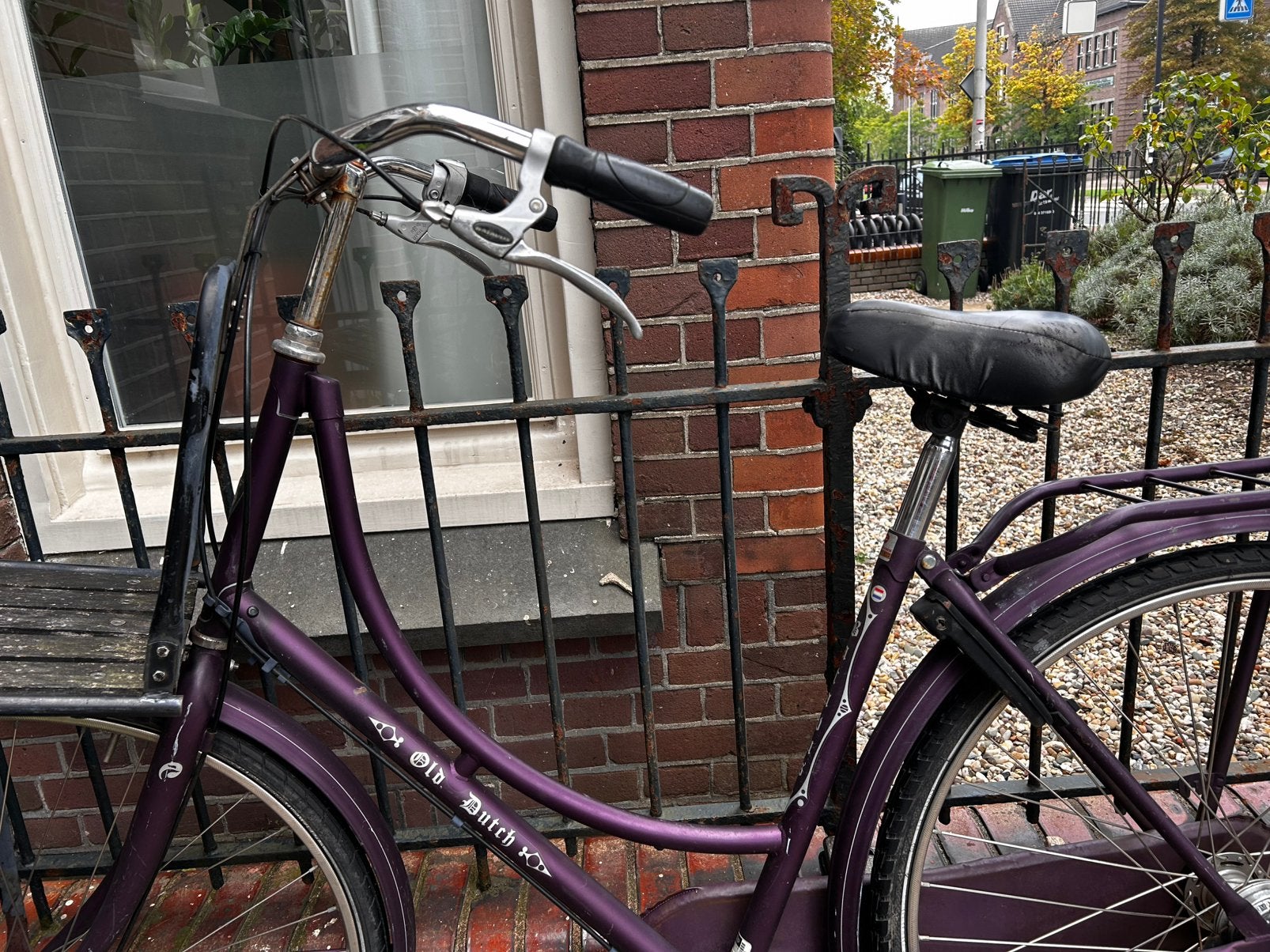 Damesfiets Old Dutch, Fietsen en Brommers, Ophalen, Gebruikt, Handrem