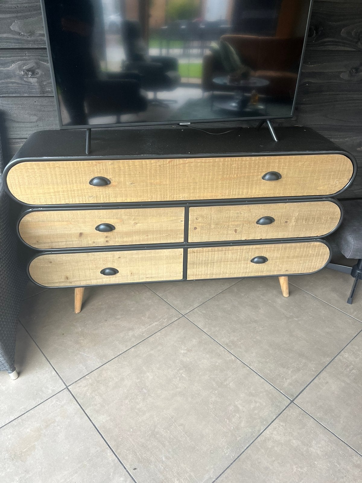 (Televisie) meubel, Huis en Inrichting, Ophalen, Minder dan 50 cm, 5 laden of meer, Minder dan 100 cm