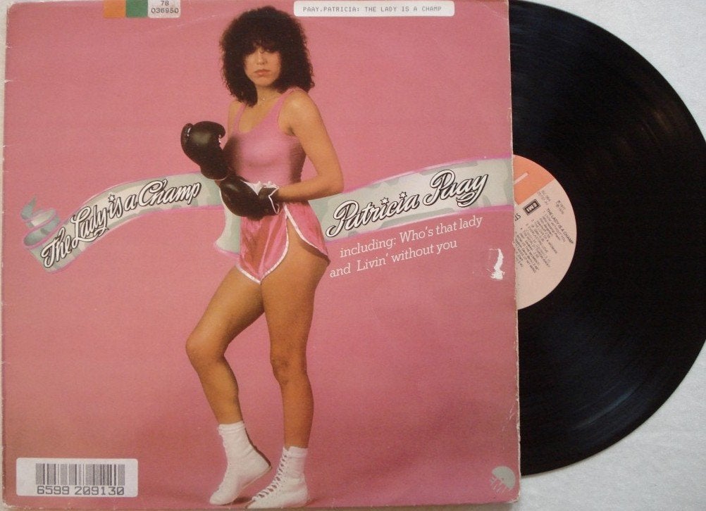 Patricia Paay - The lady is a champ, LP, Ophalen of Verzenden, Zo goed als nieuw, 12 inch